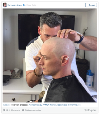 Illustration for article titled El Profesor X deja ver el nuevo aspecto que tendrá en X-Men: Apocalypse